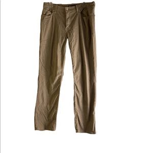 Khaki colored Corduroy Levi Straight Leg Pants